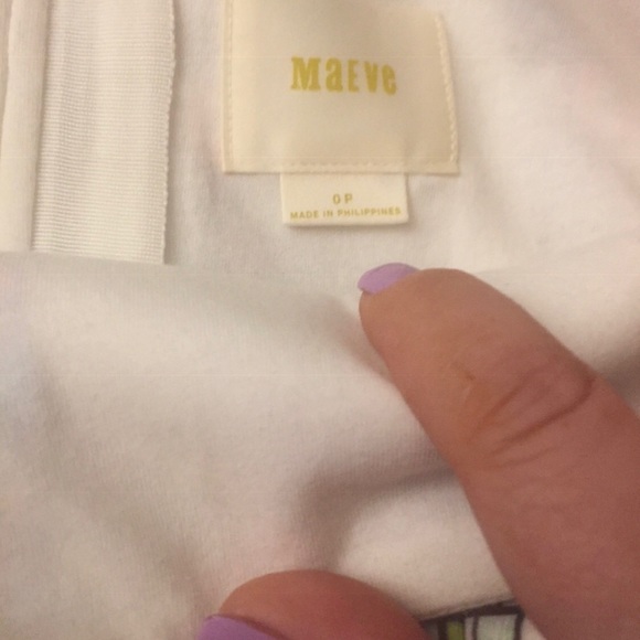 Anthropologie Maeve Carte neoprene Paris map skirt - Picture 5 of 8